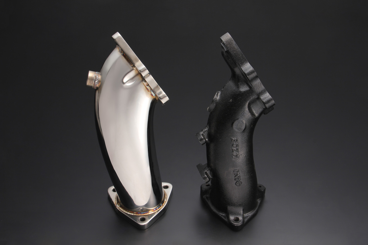 RB25 TOMEI アウトレットパイプ RB20 RB25 タービンアウトレットパイプ ステンレス : トレジャー