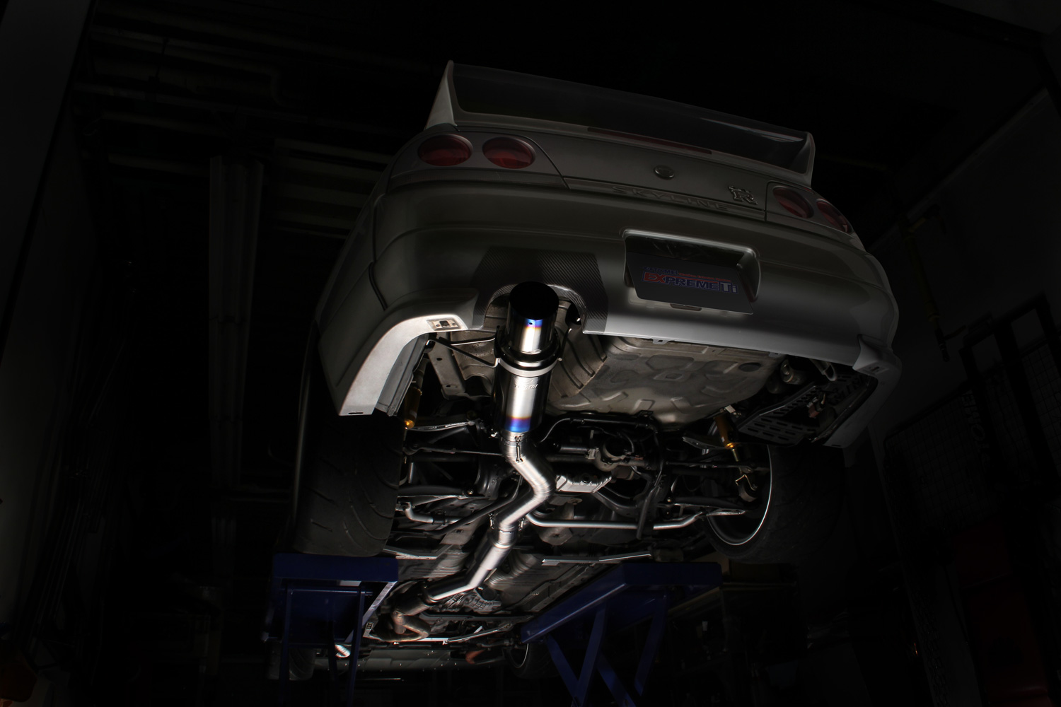 Tomei Expreme Ti Cat Back Exhaust System - Nissan Skyline R33 GT-R