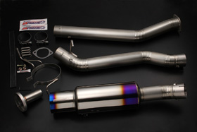 EXPREME Ti Titanium CAT Straight Pipe for NISSAN TYPE A － TOMEI 