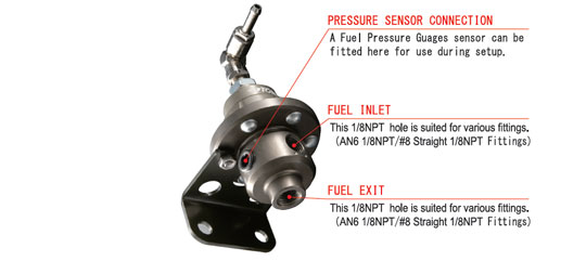 ADJUSTABLE FUEL PRESSURE REGULATOR － TOMEI POWERED INC. ONLINE